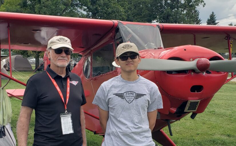 John with Thomas Ye 2024 FMA Solo Recipient